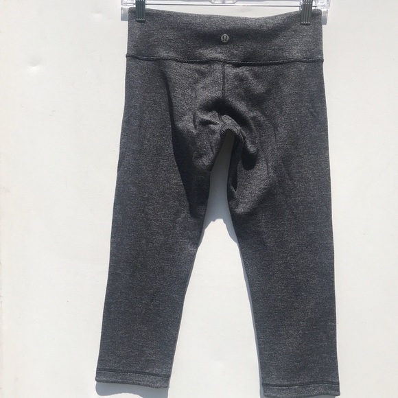 Lululemon Wunder under crop rulu leggings 6 pants - Picture 5 of 5